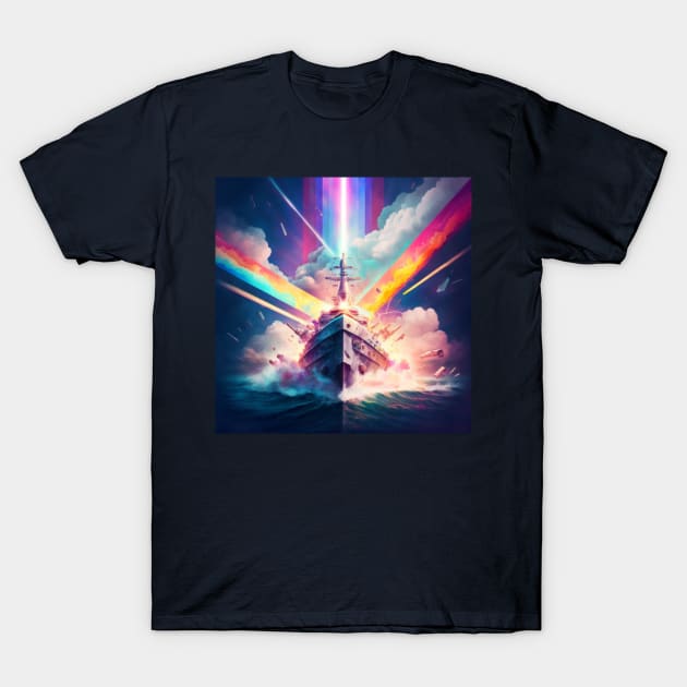 Navy ship party T-Shirt by Newtaste-Store